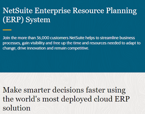 Cloud (ERP) Enterprise Resource Planning